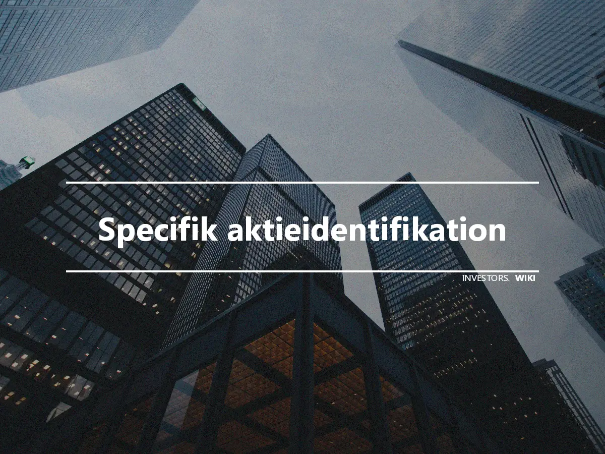 Specifik aktieidentifikation