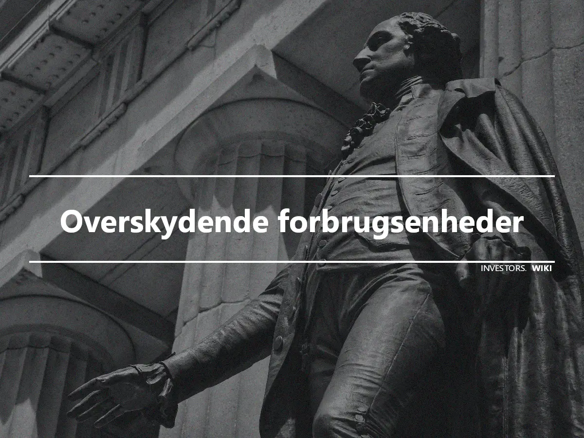 Overskydende forbrugsenheder