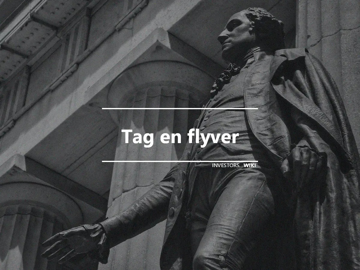 Tag en flyver