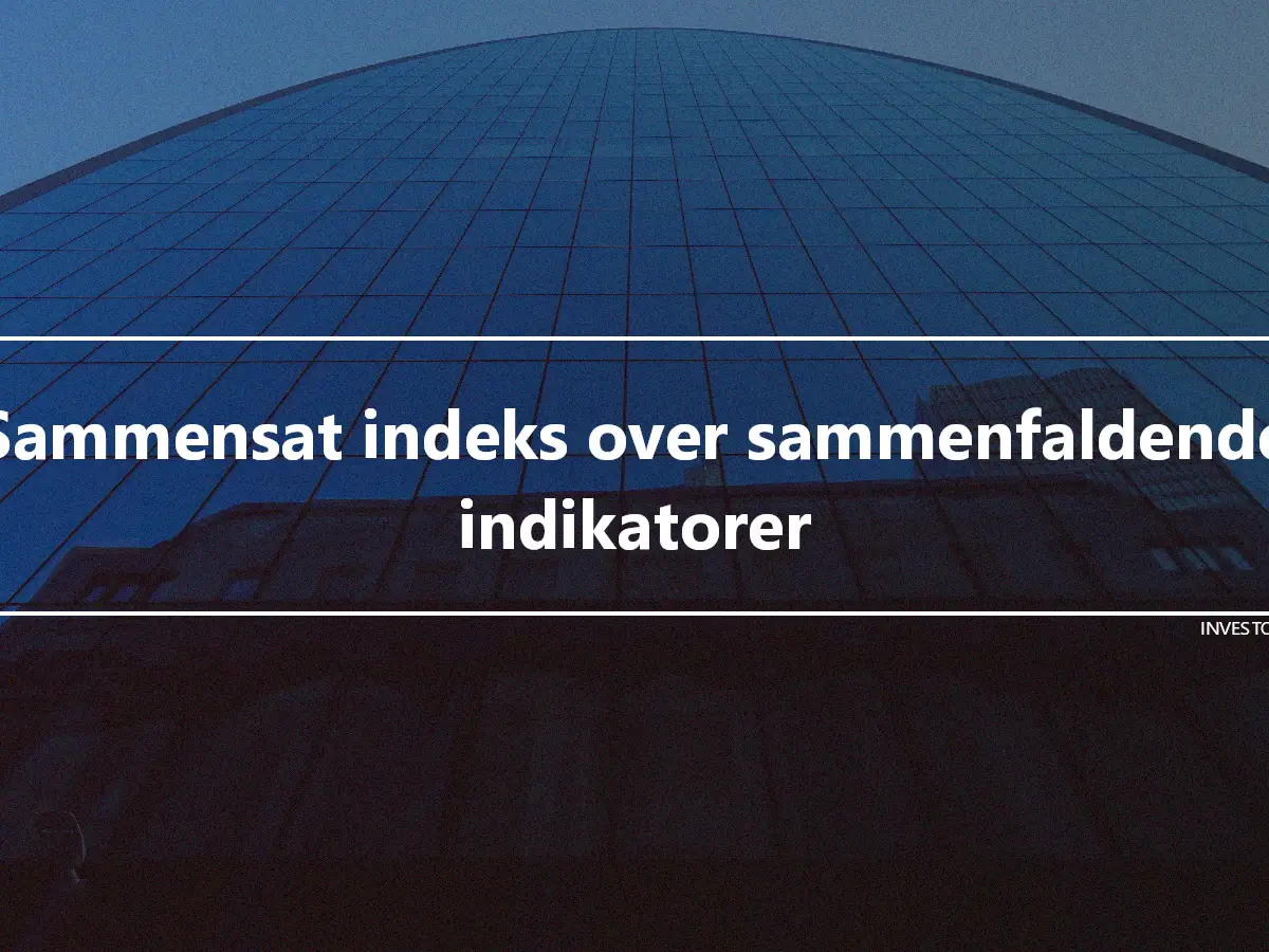 Sammensat indeks over sammenfaldende indikatorer