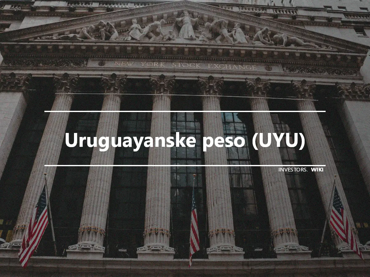 Uruguayanske peso (UYU)