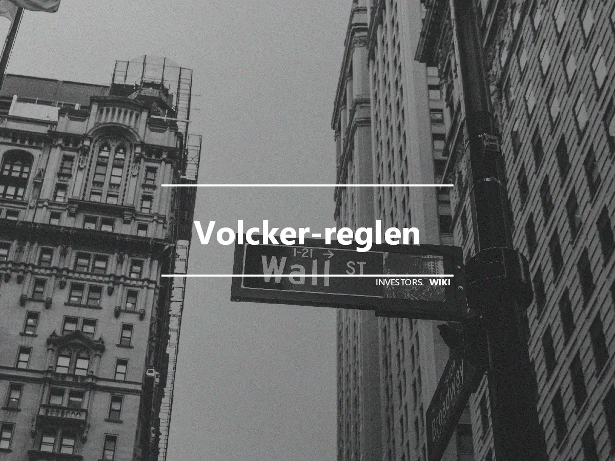 Volcker-reglen