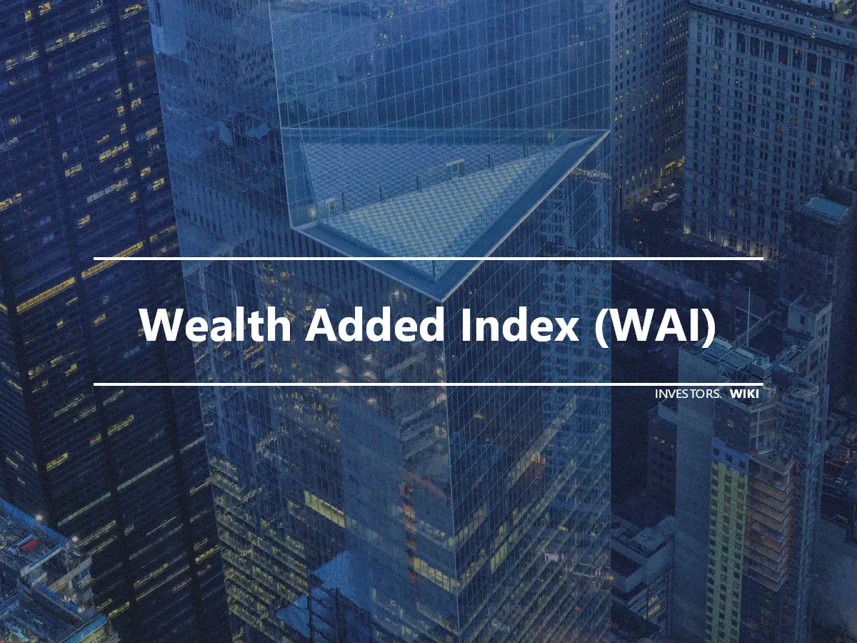 Wealth Added Index (WAI)