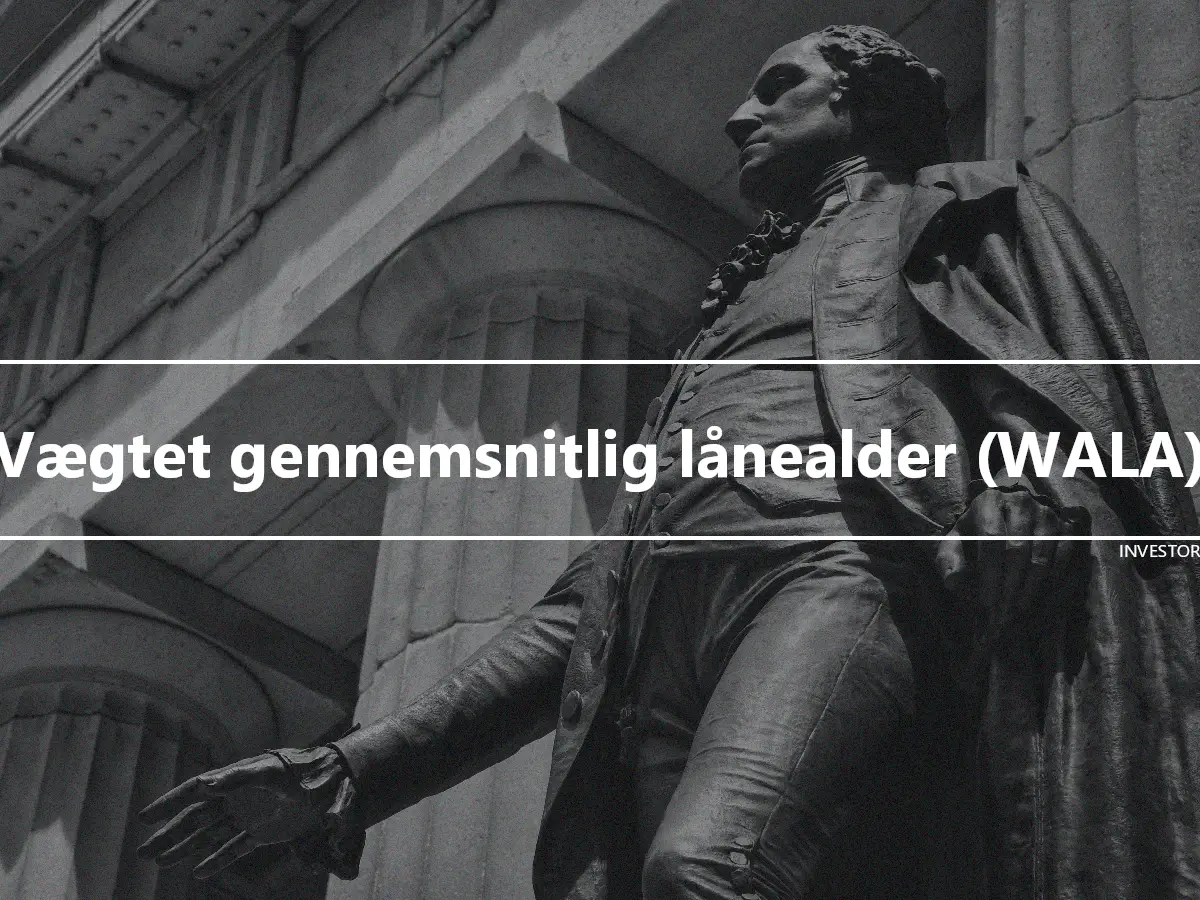 Vægtet gennemsnitlig lånealder (WALA)