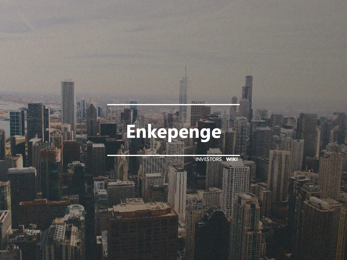 Enkepenge