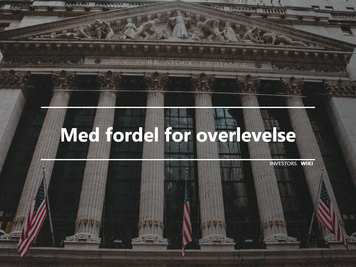 Med fordel for overlevelse