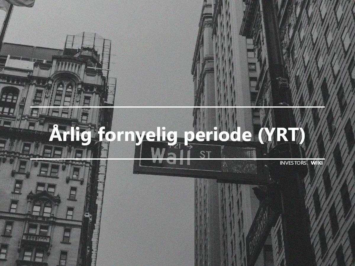 Årlig fornyelig periode (YRT)