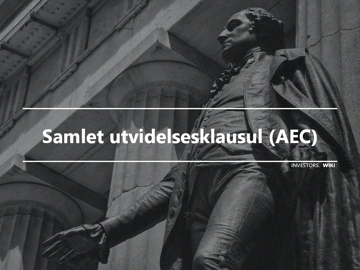 Samlet utvidelsesklausul (AEC)