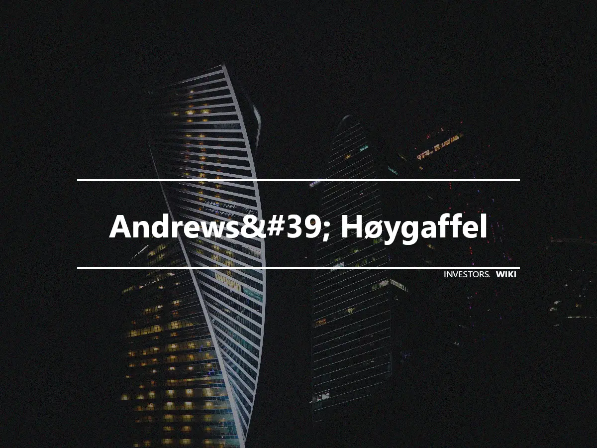 Andrews&#39; Høygaffel