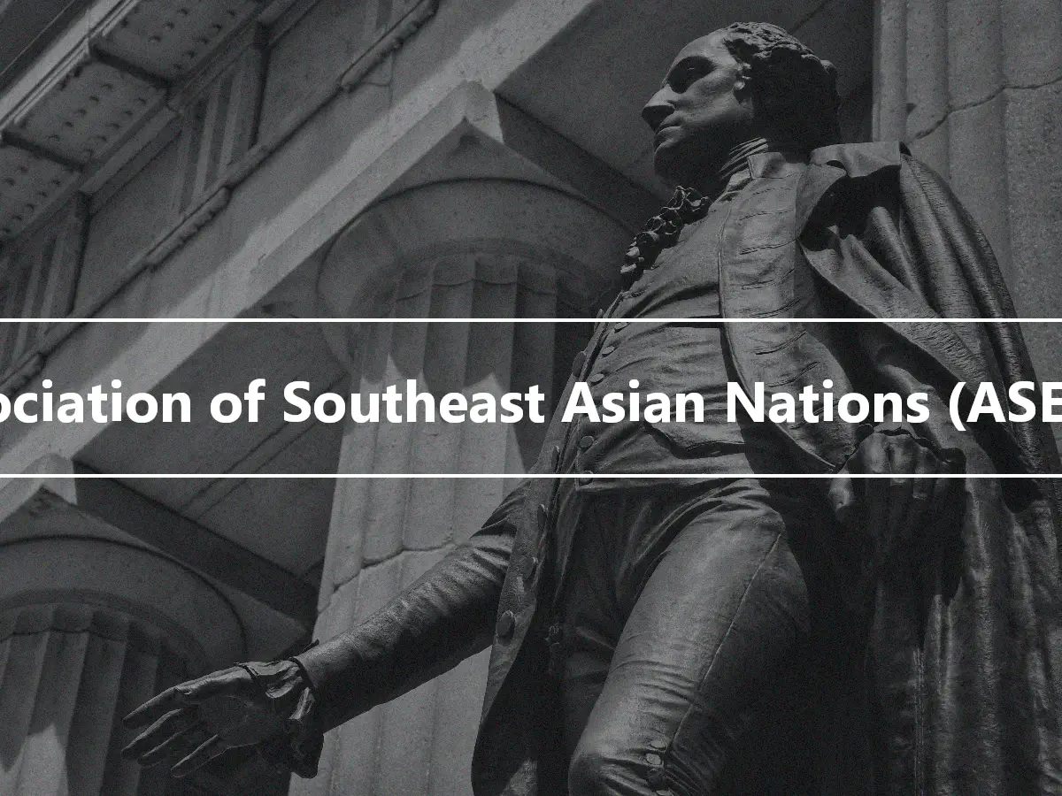 Association of Southeast Asian Nations (ASEAN)