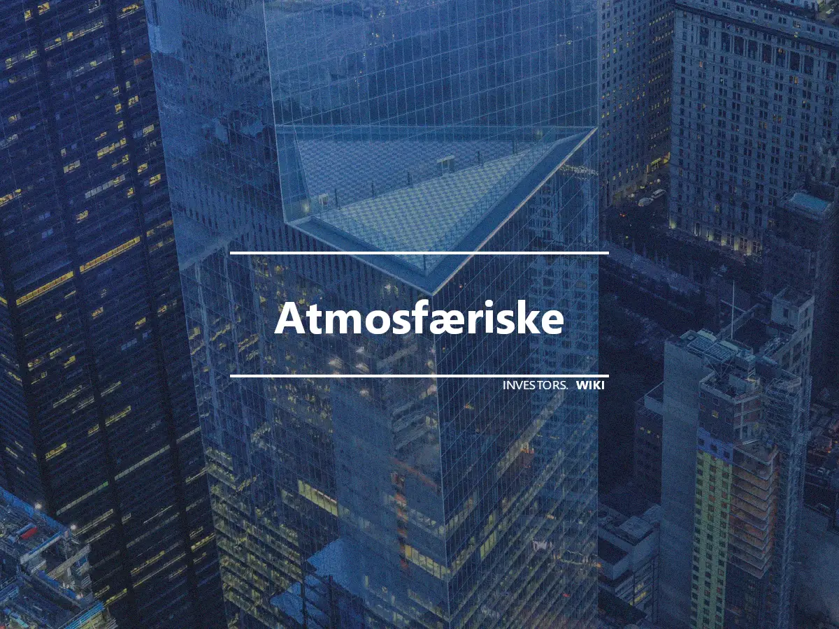 Atmosfæriske