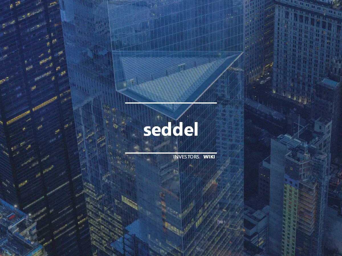 seddel