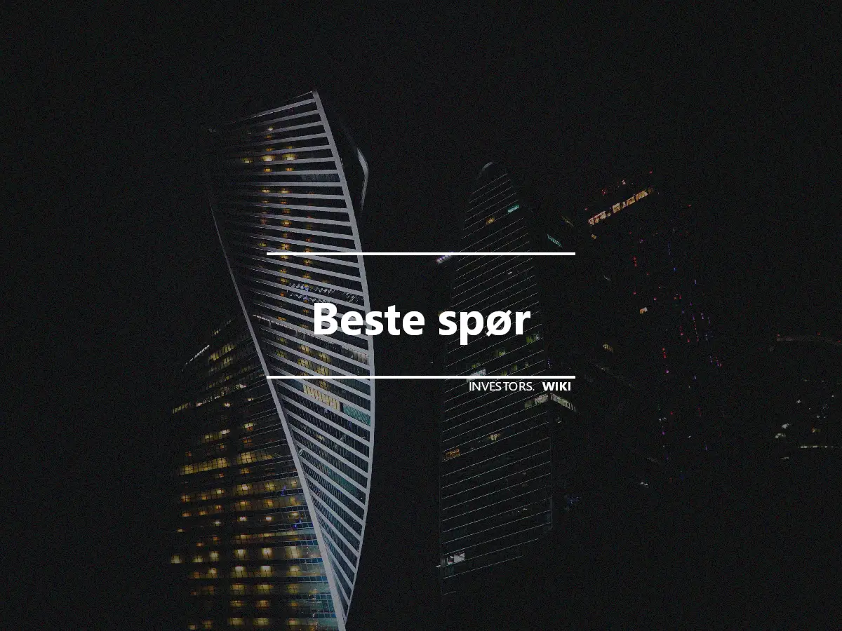 Beste spør