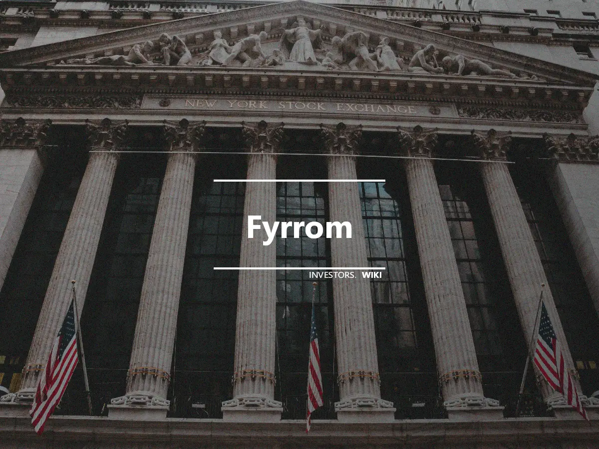 Fyrrom