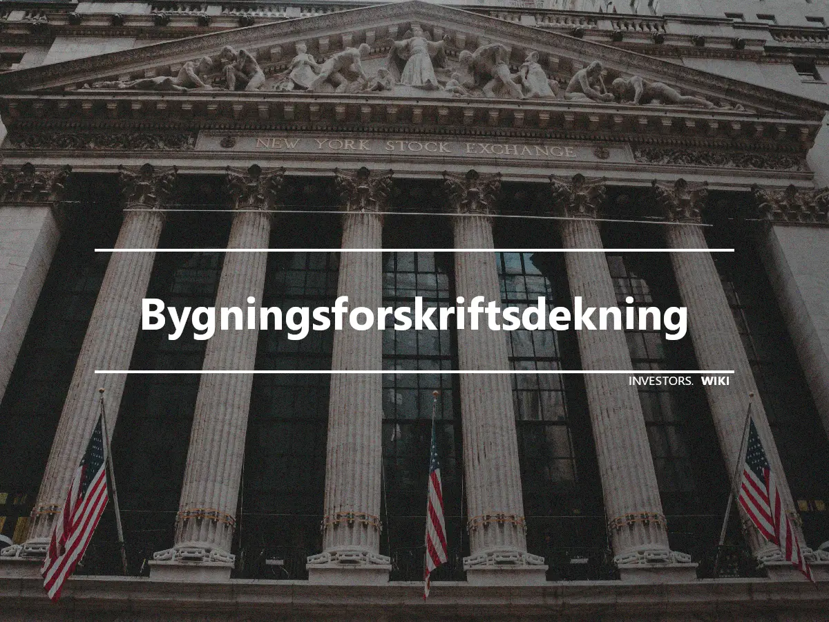 Bygningsforskriftsdekning