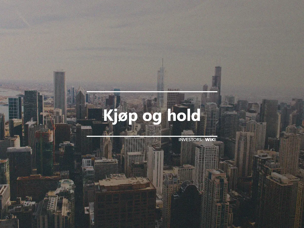 Kjøp og hold