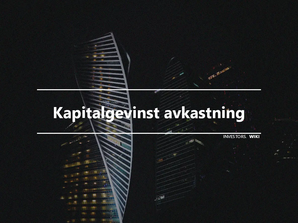 Kapitalgevinst avkastning