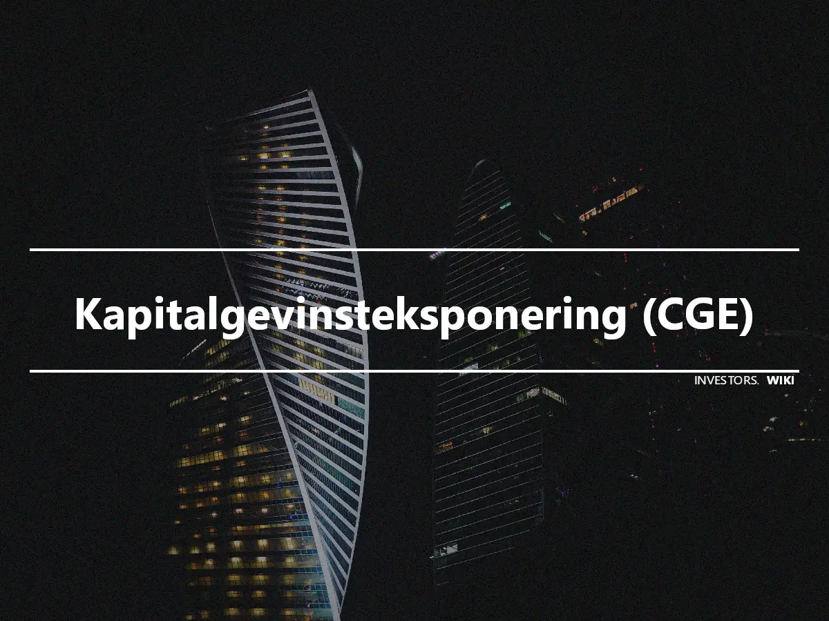 Kapitalgevinsteksponering (CGE)