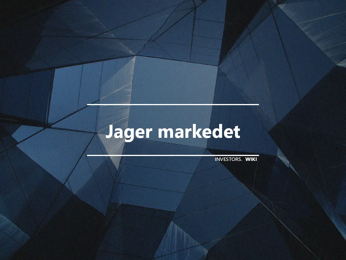 Jager markedet