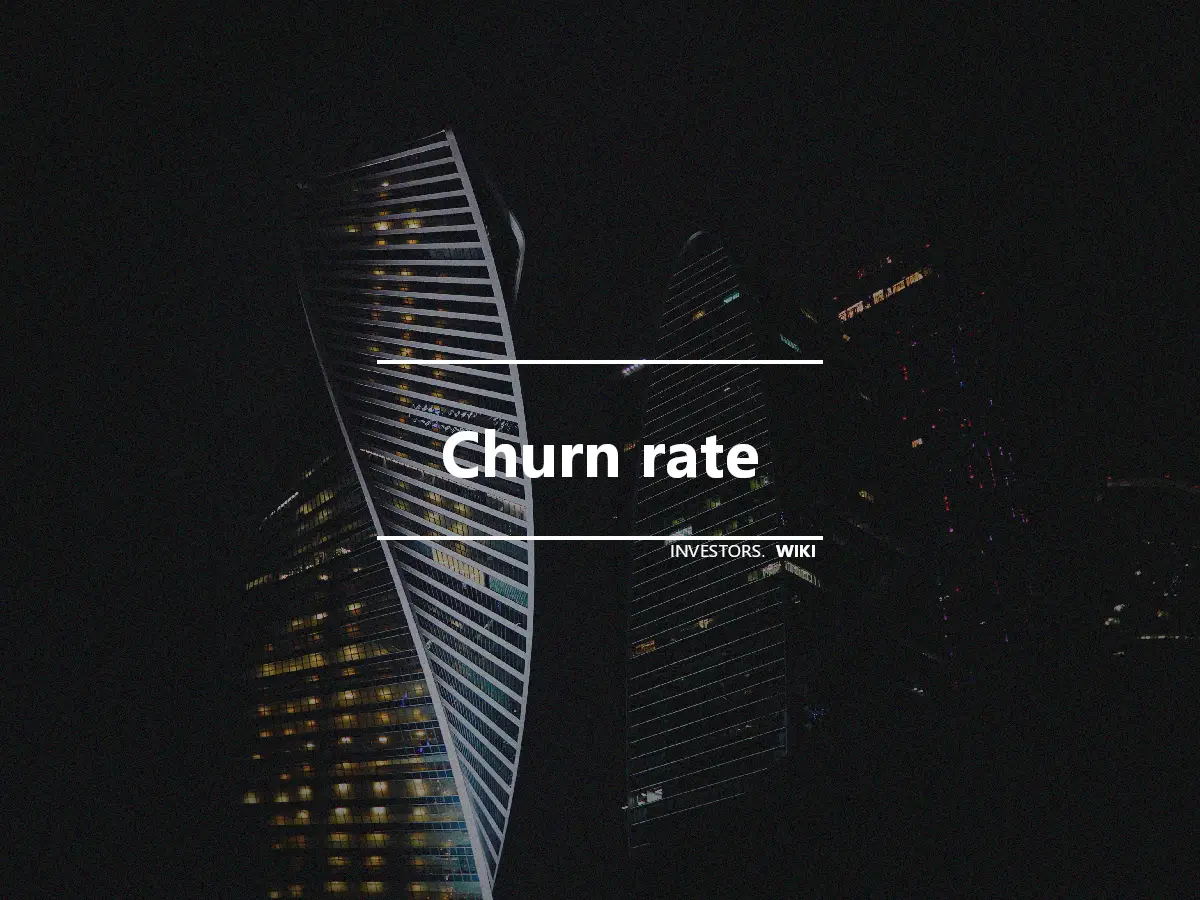 Churn rate