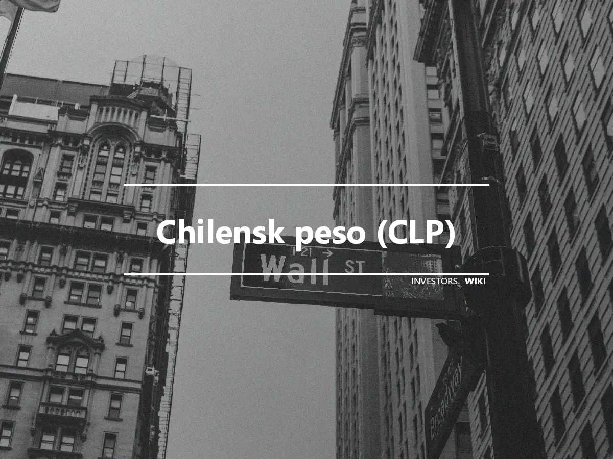 Chilensk peso (CLP)