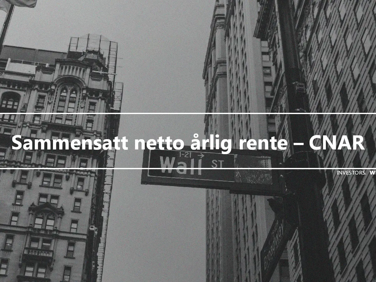 Sammensatt netto årlig rente – CNAR