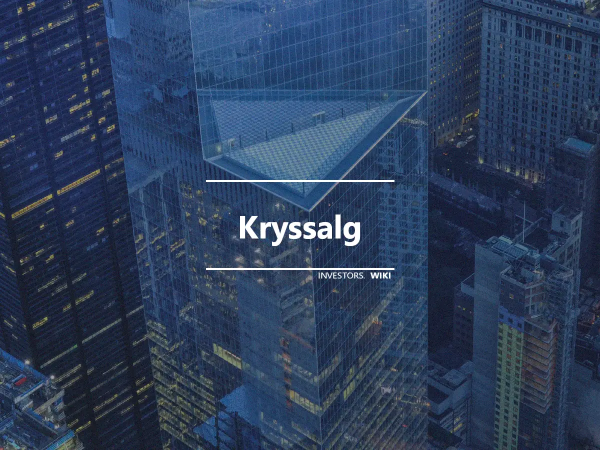 Kryssalg