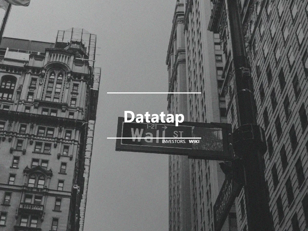 Datatap