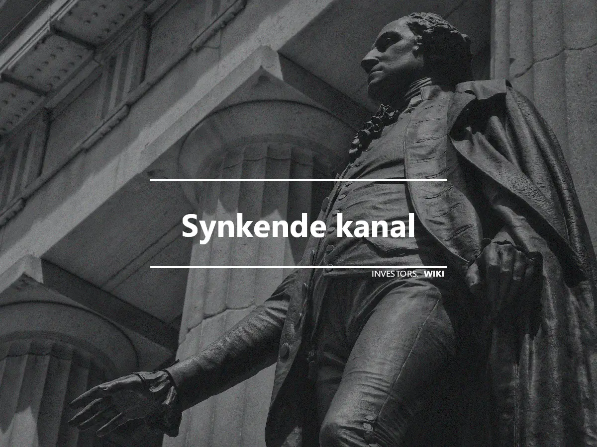 Synkende kanal