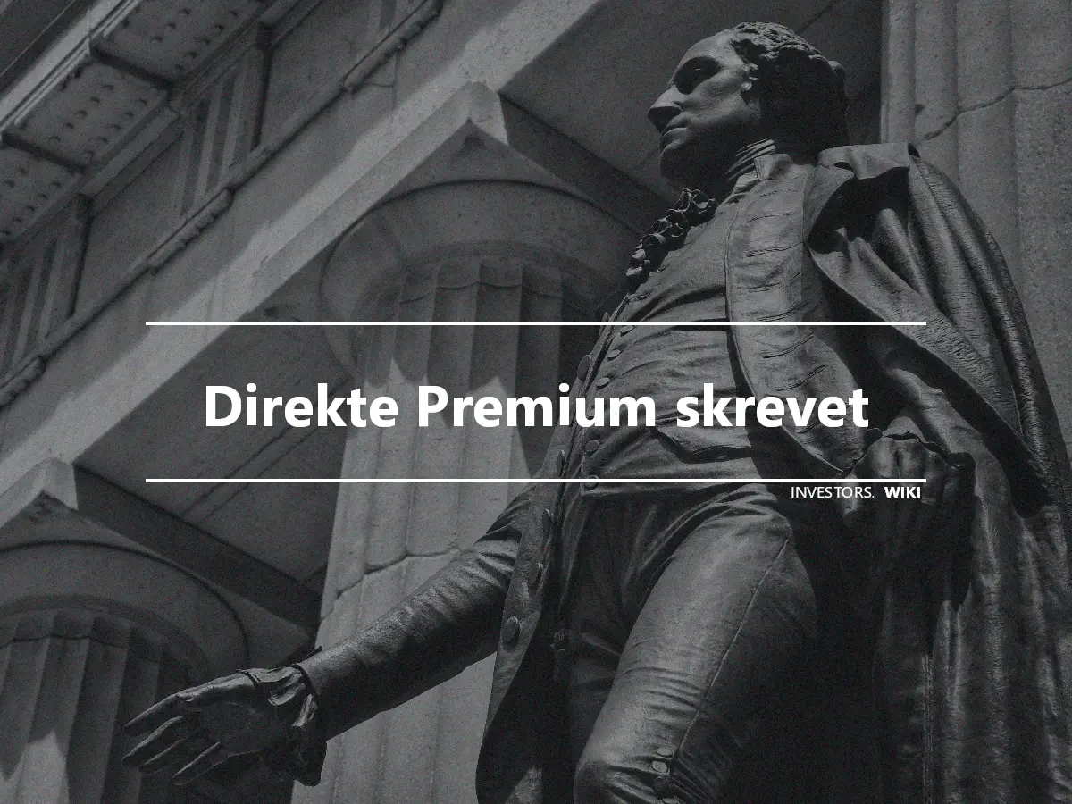 Direkte Premium skrevet