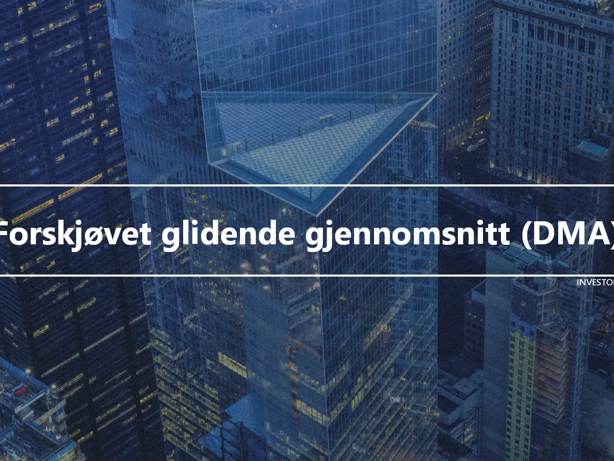 Forskjøvet glidende gjennomsnitt (DMA)