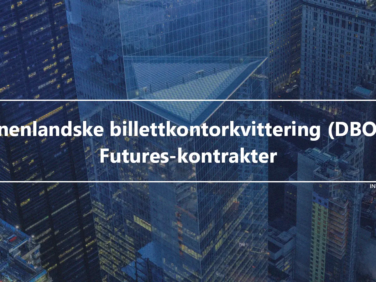 Innenlandske billettkontorkvittering (DBOR) Futures-kontrakter