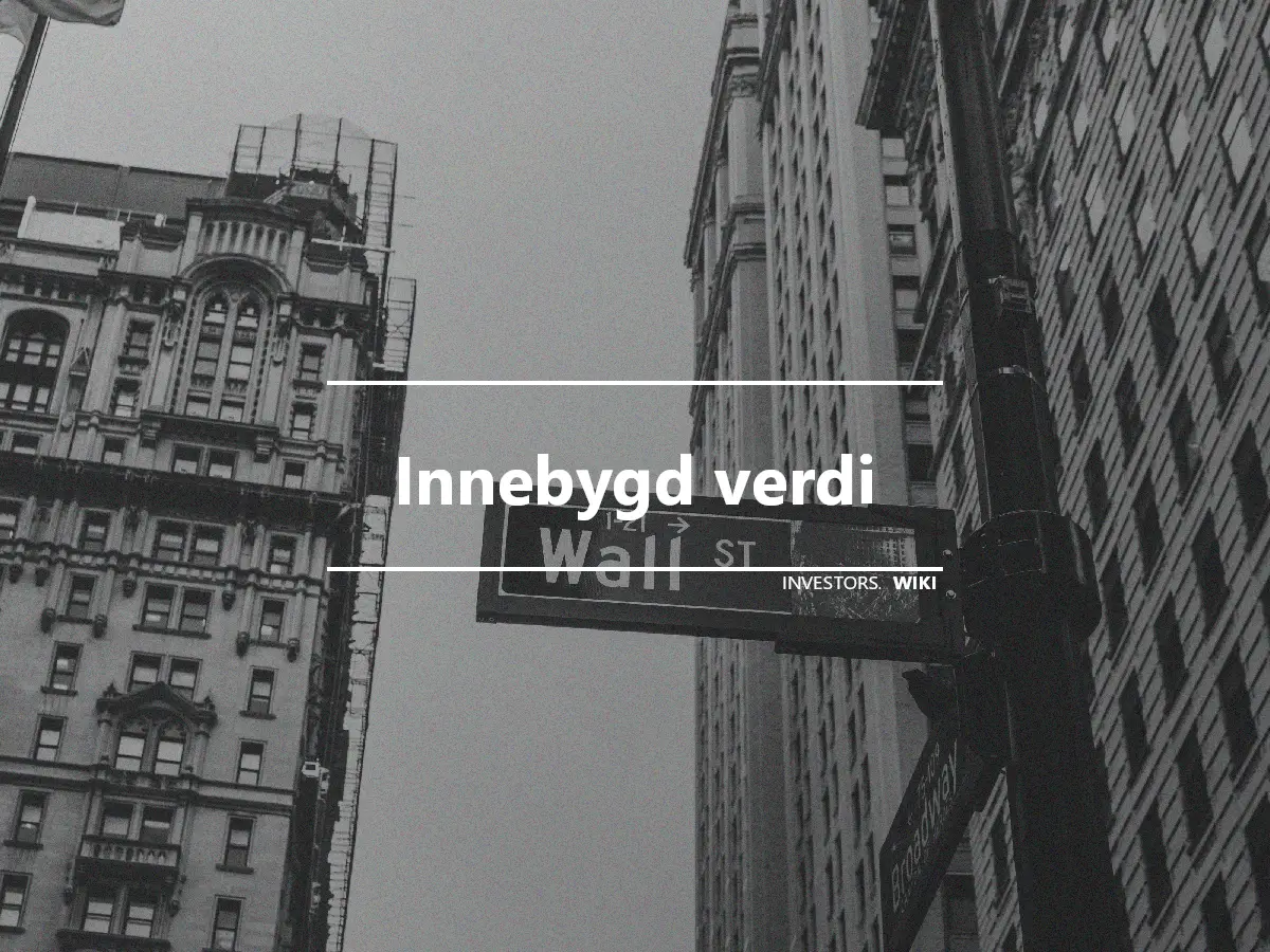 Innebygd verdi