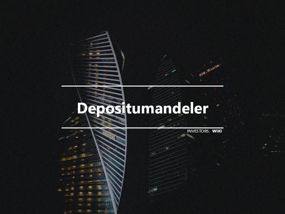 Depositumandeler