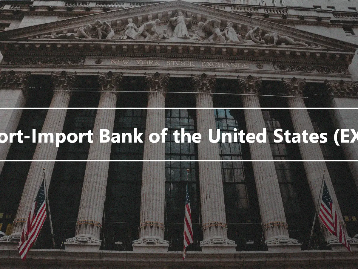 Export-Import Bank of the United States (EXIM)