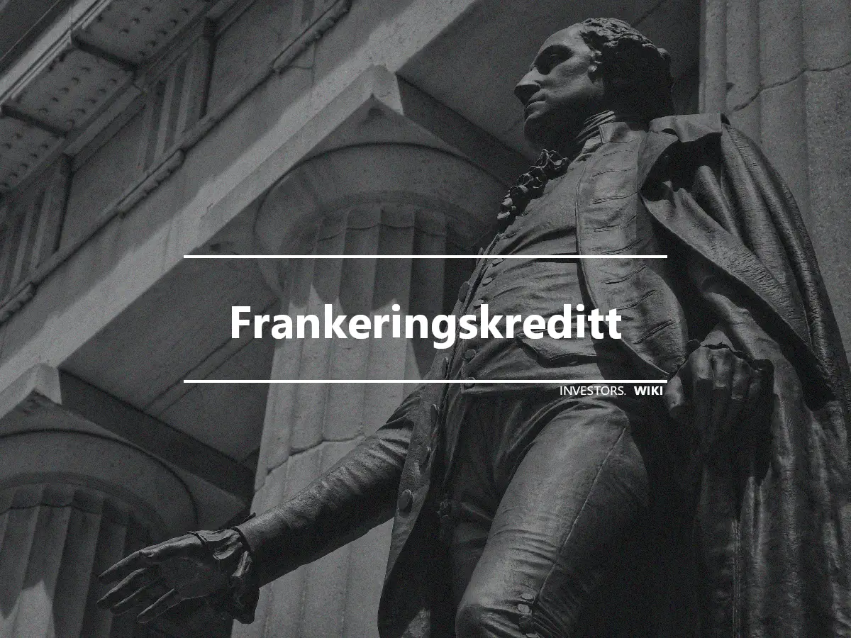 Frankeringskreditt