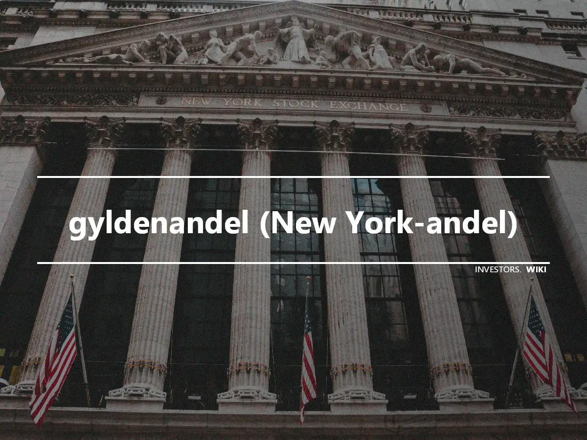 gyldenandel (New York-andel)