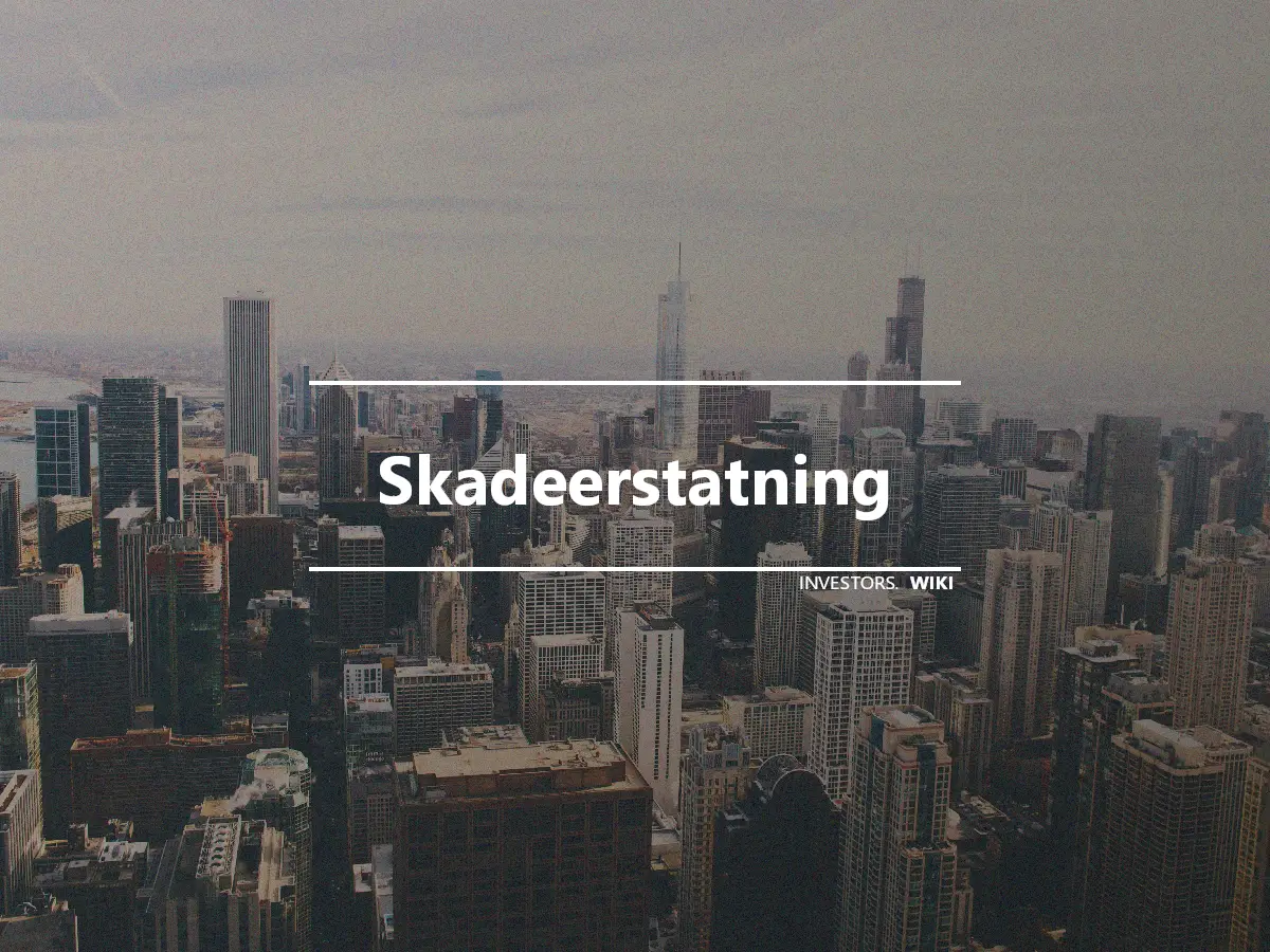 Skadeerstatning