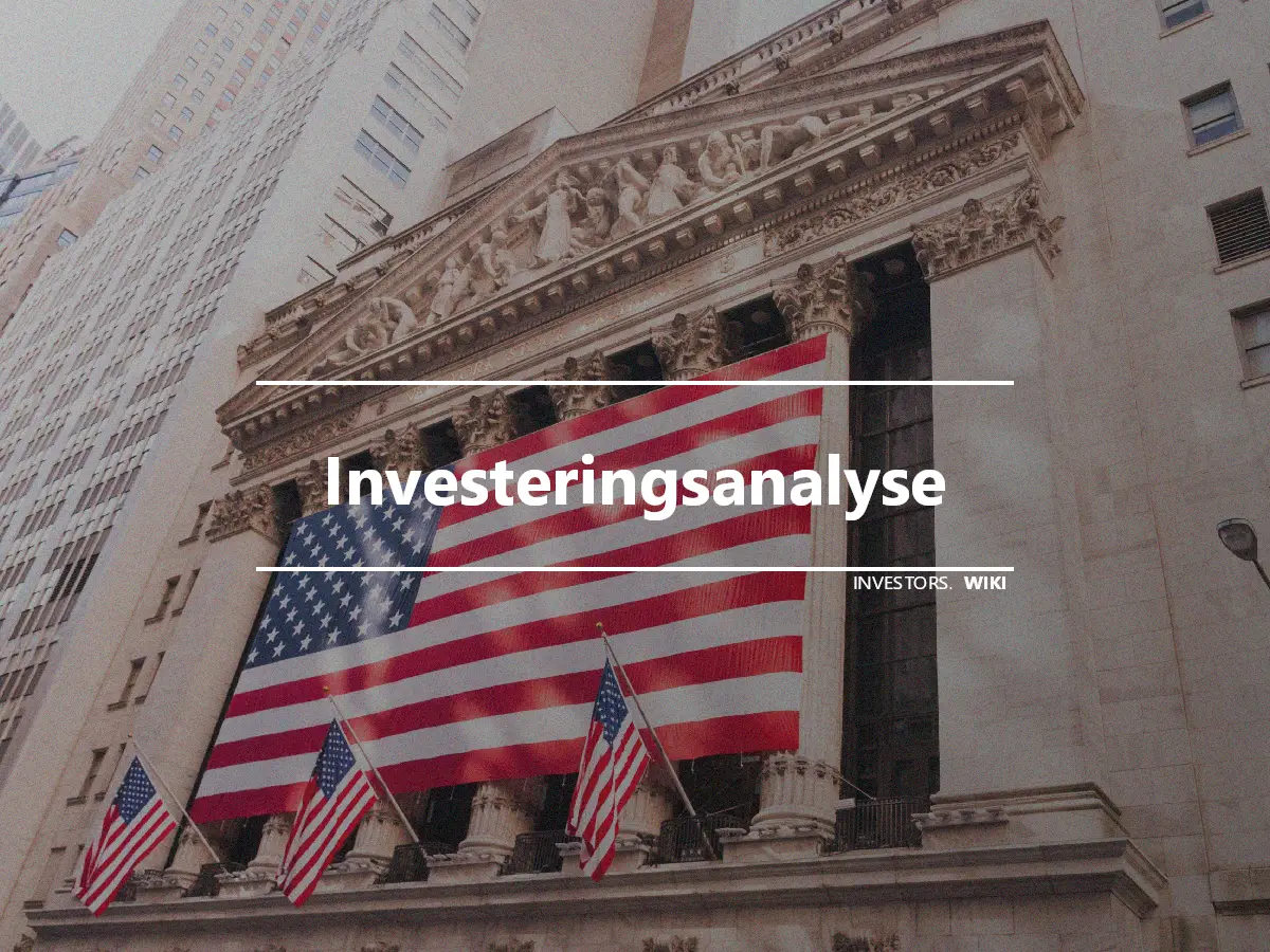 Investeringsanalyse