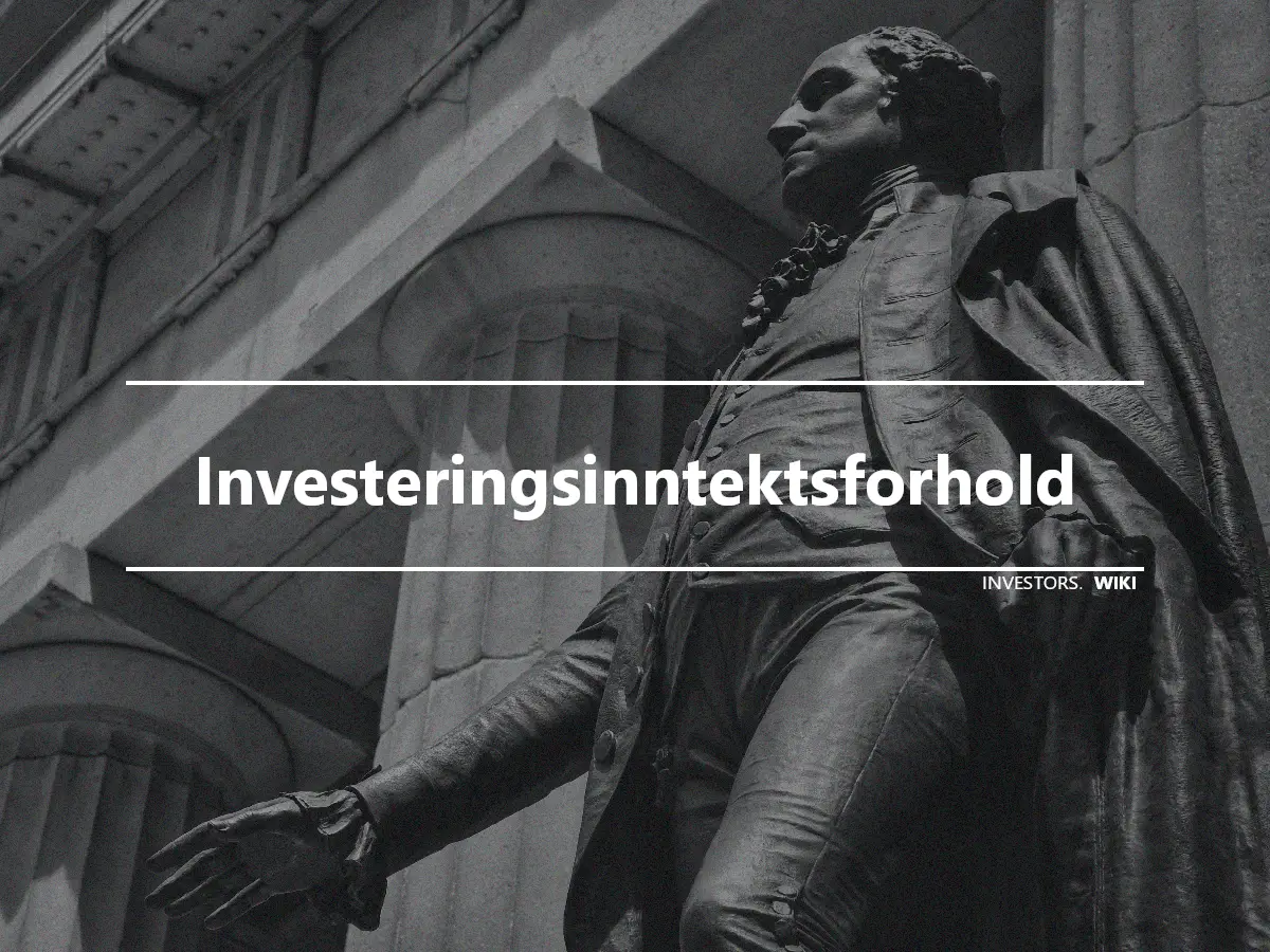 Investeringsinntektsforhold