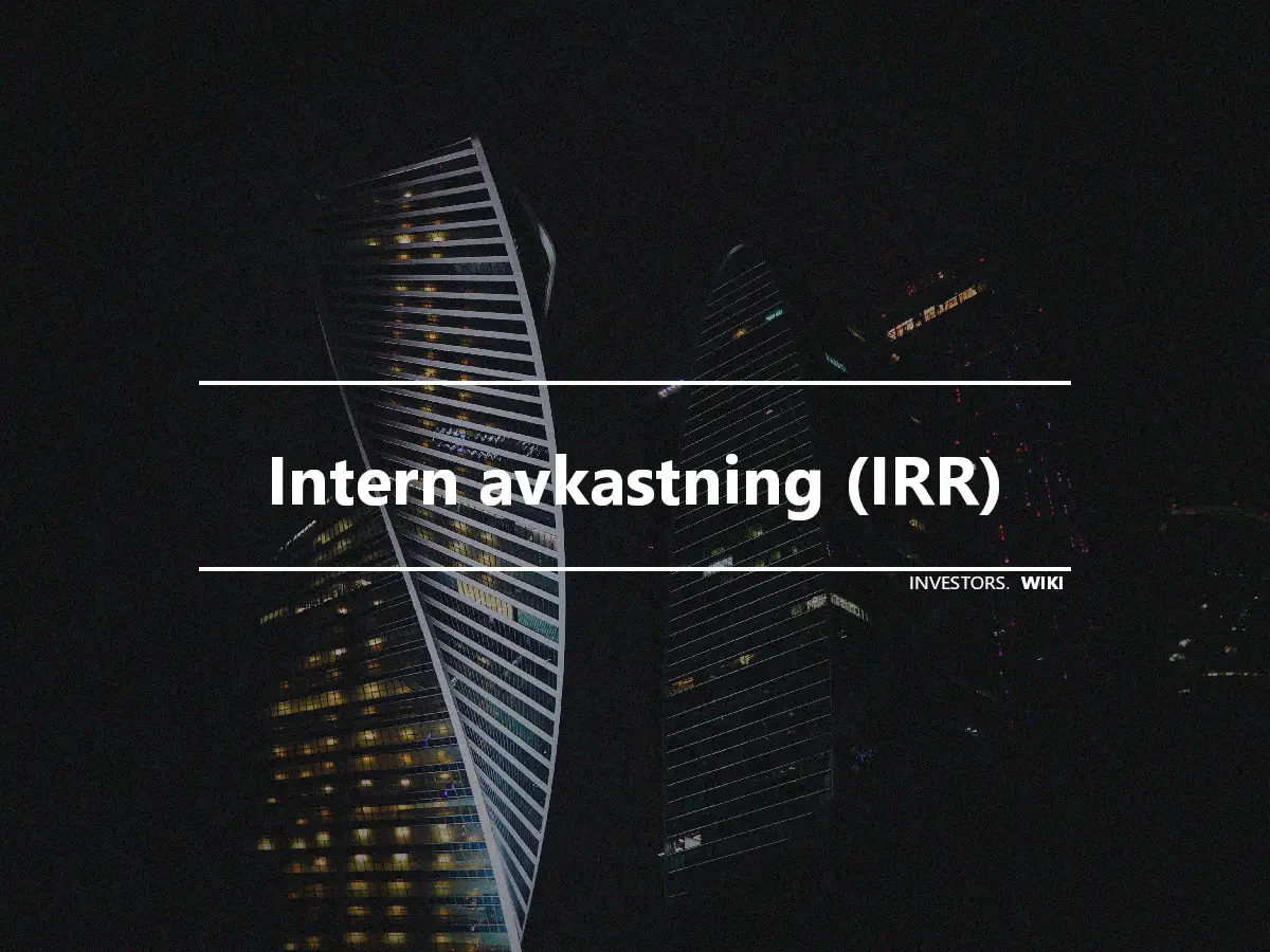 Intern avkastning (IRR)