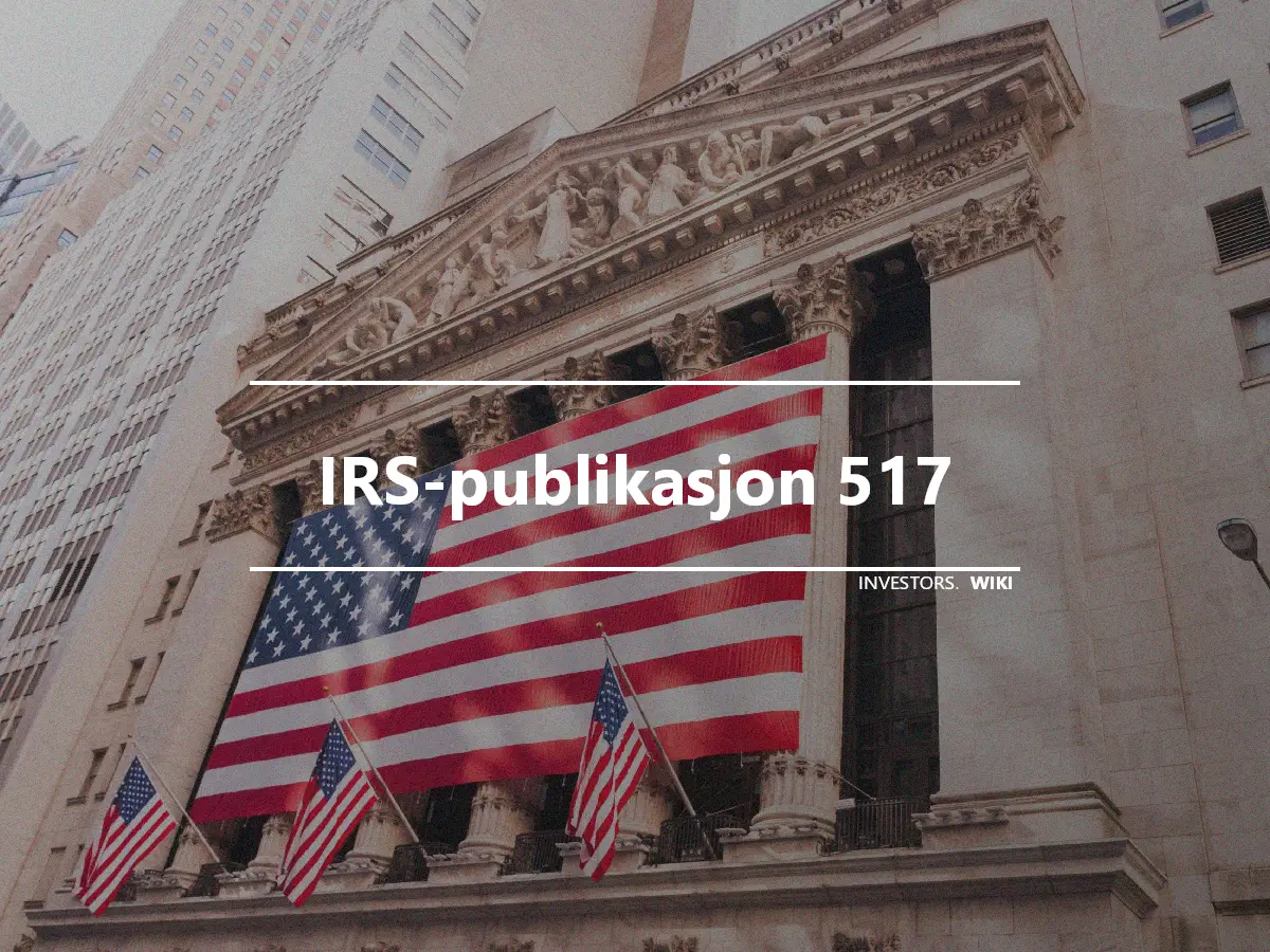 IRS-publikasjon 517