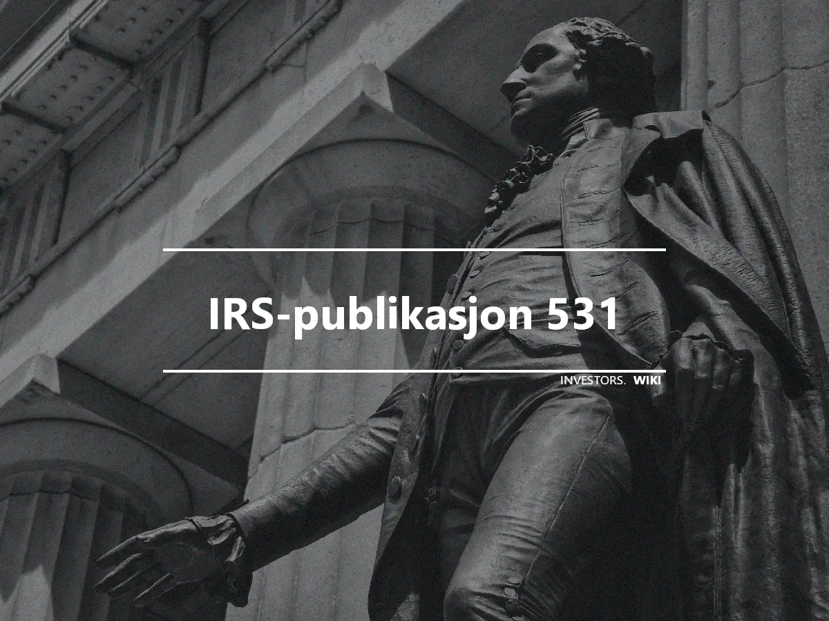 IRS-publikasjon 531