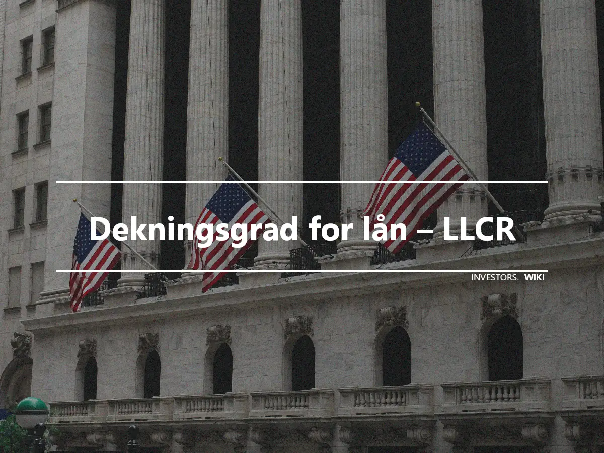Dekningsgrad for lån – LLCR