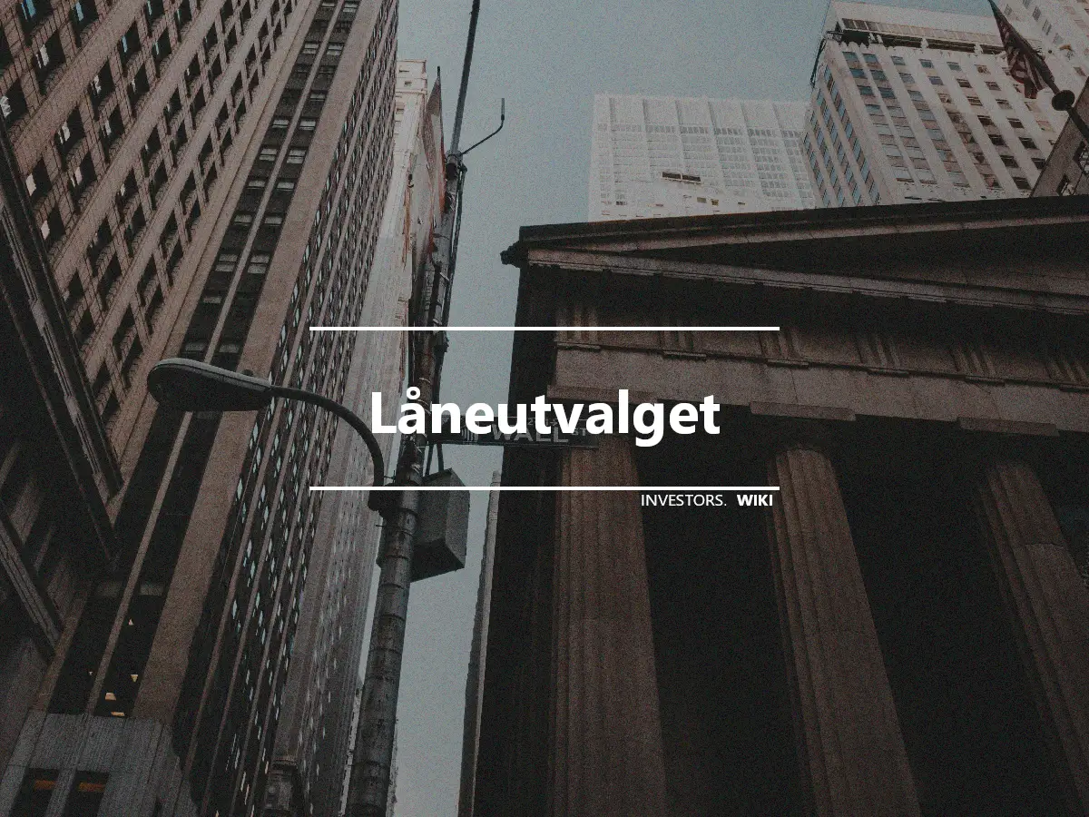 Låneutvalget