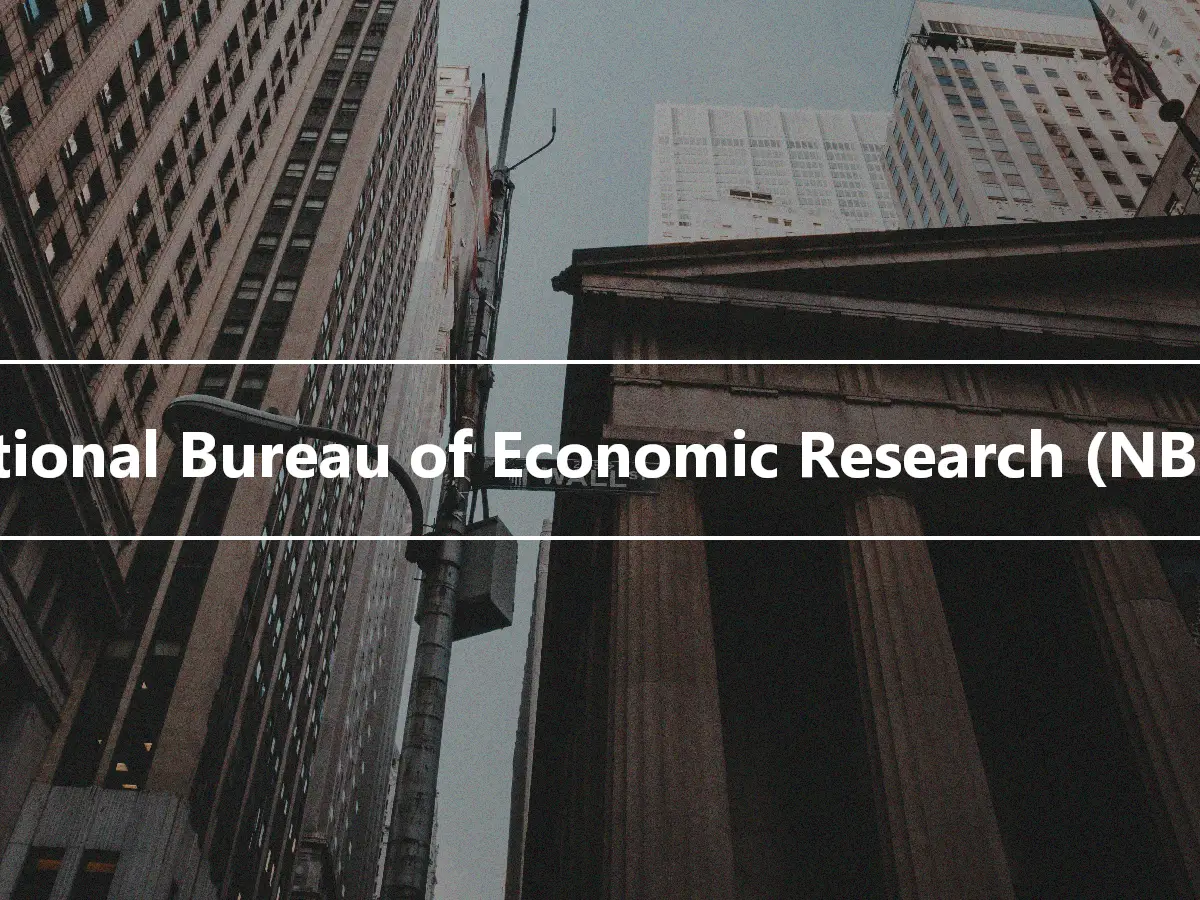 National Bureau of Economic Research (NBER)