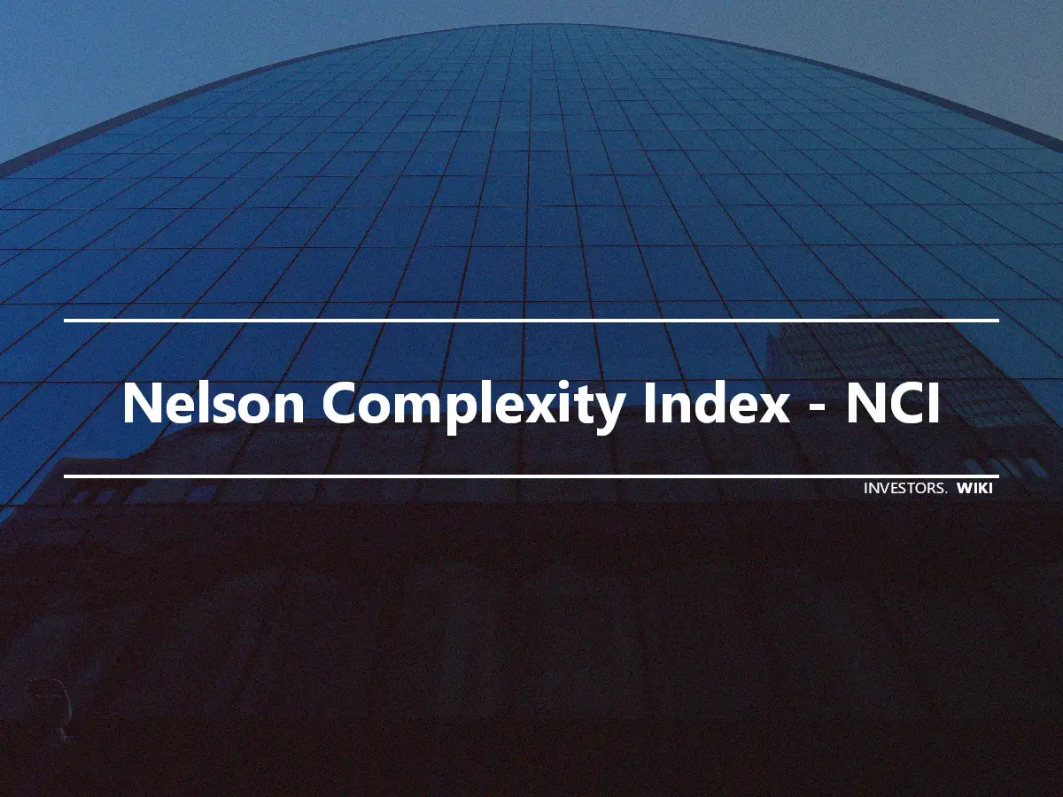 Nelson Complexity Index - NCI