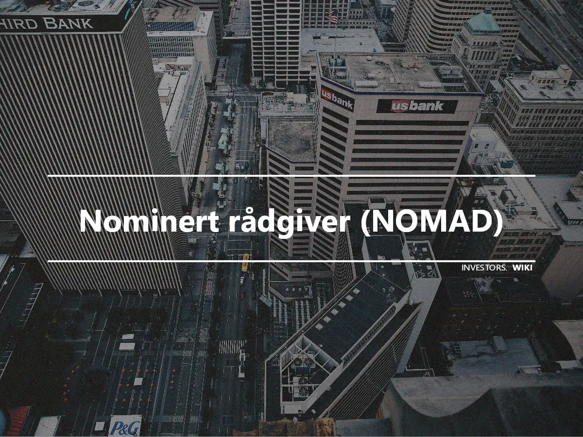 Nominert rådgiver (NOMAD)