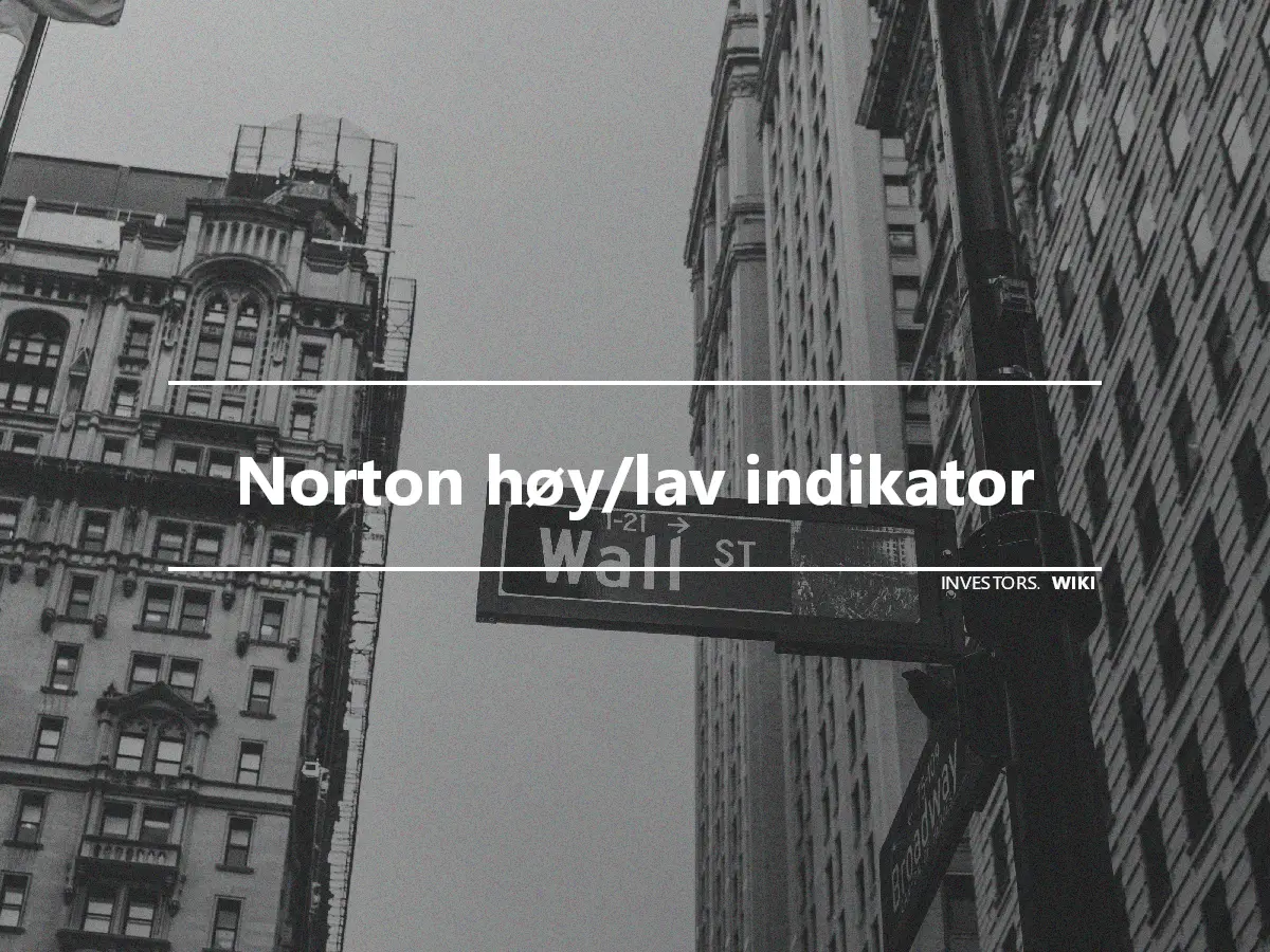 Norton høy/lav indikator