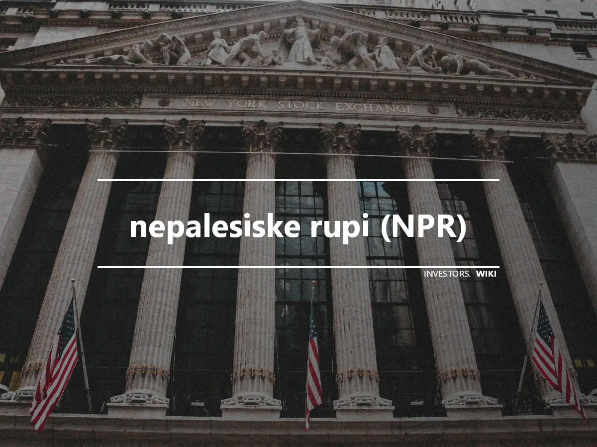 nepalesiske rupi (NPR)